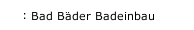 Bad B&auml;der Badeinbau